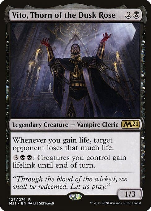 Vito, Thorn of the Dusk Rose 2020 Magic: The Gathering