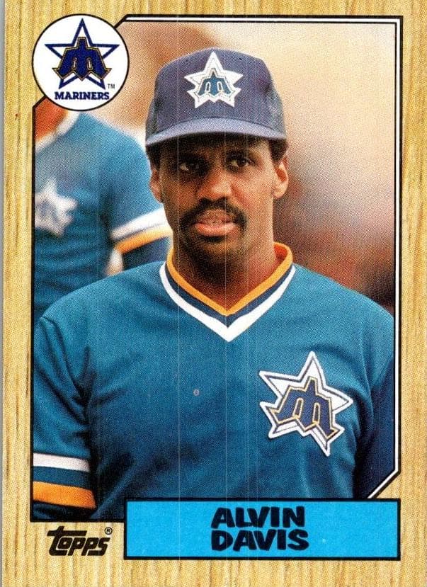 Alvin Davis 1987 topps Topps