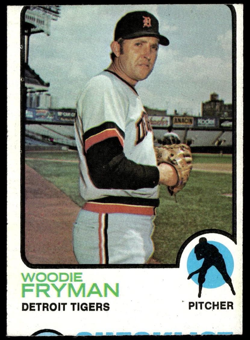 Woodie Fryman 1973 topps Topps
