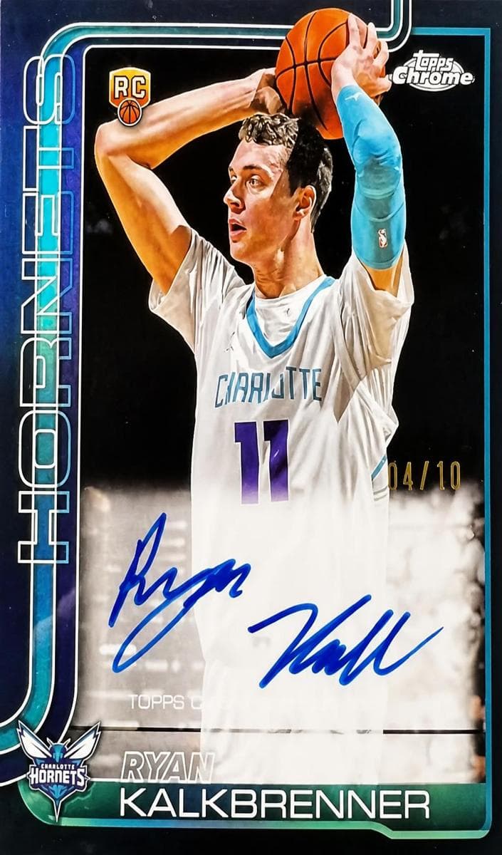 Ryan Kalkbrenner 2025 topps Topps Chrome