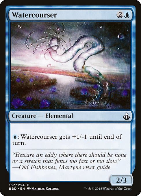 Watercourser 2018 Magic: The Gathering Battlebond