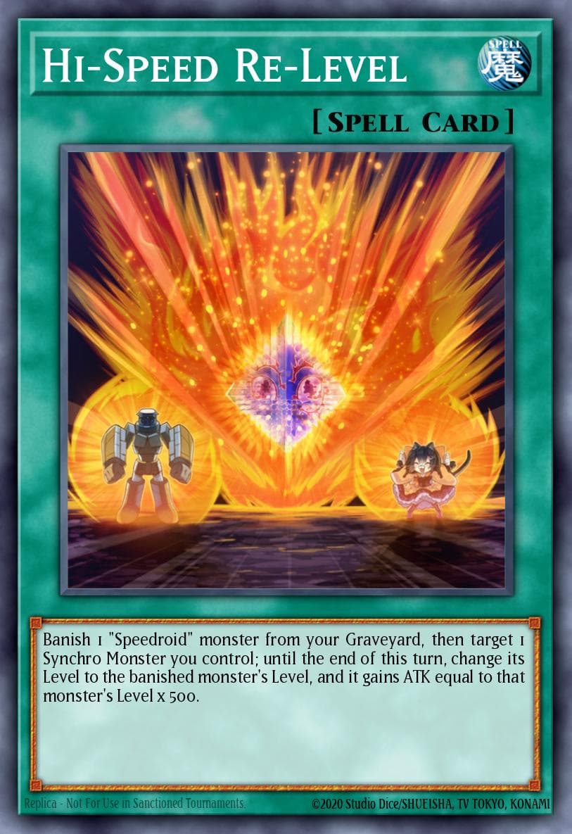 Hi-Speed Re-Level 2016 Yu-Gi-Oh! Breakers of Shadow