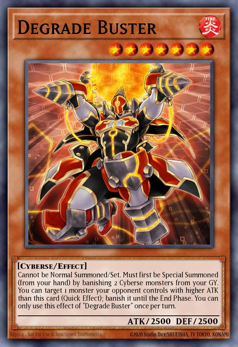 Degrade Buster 2018 Yu-Gi-Oh!