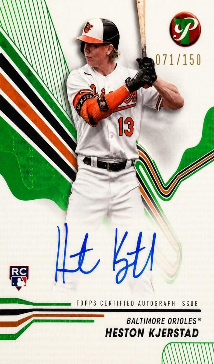 Heston Kjerstad 2024 topps Topps Pristine