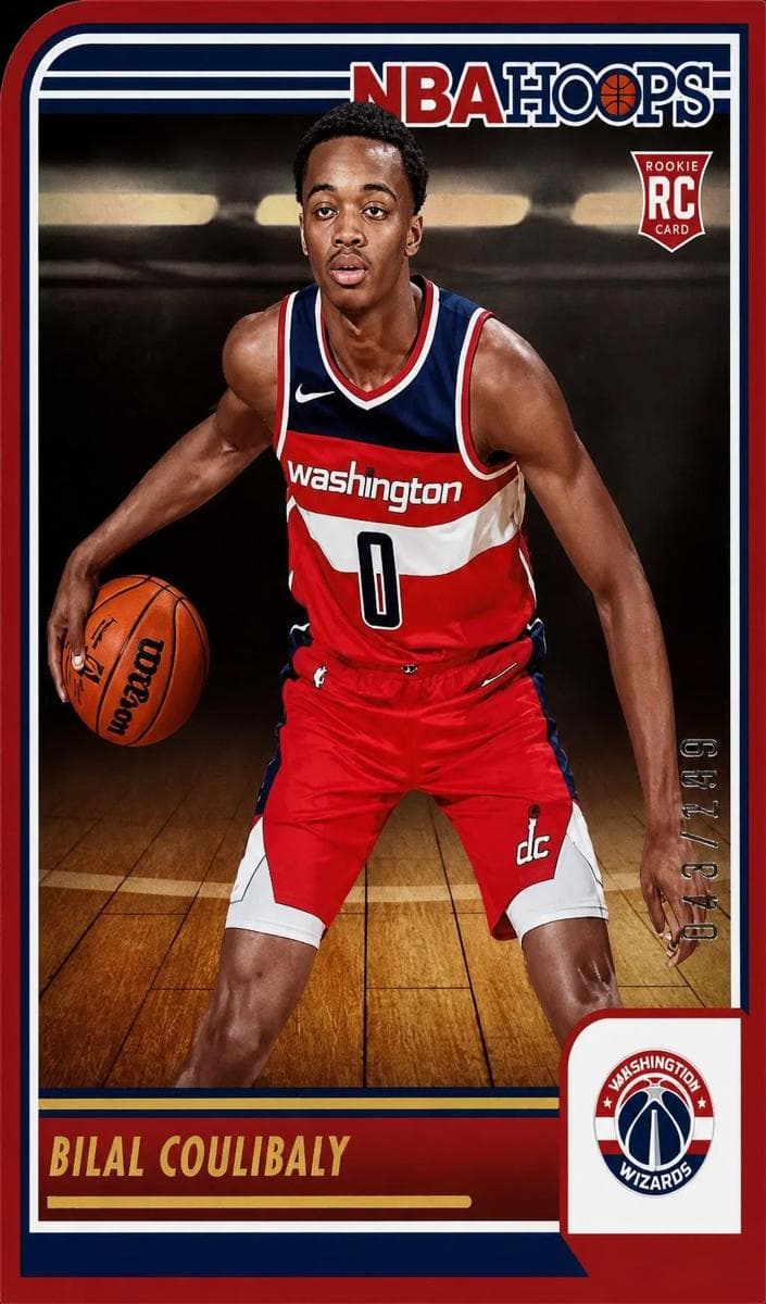 Bilal Coulibaly 2023 panini Hoops Winter