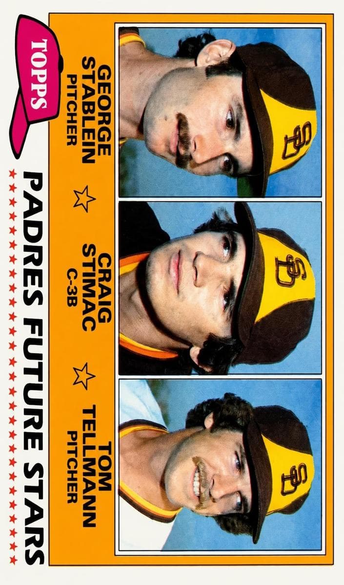Padres Future Stars 1981 topps Topps