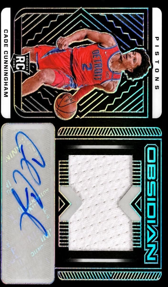 Cade Cunningham 2021 panini Panini Obsidian