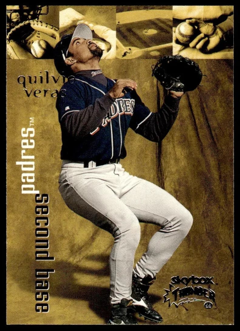 Quilvio Veras 1999 fleer SkyBox Thunder
