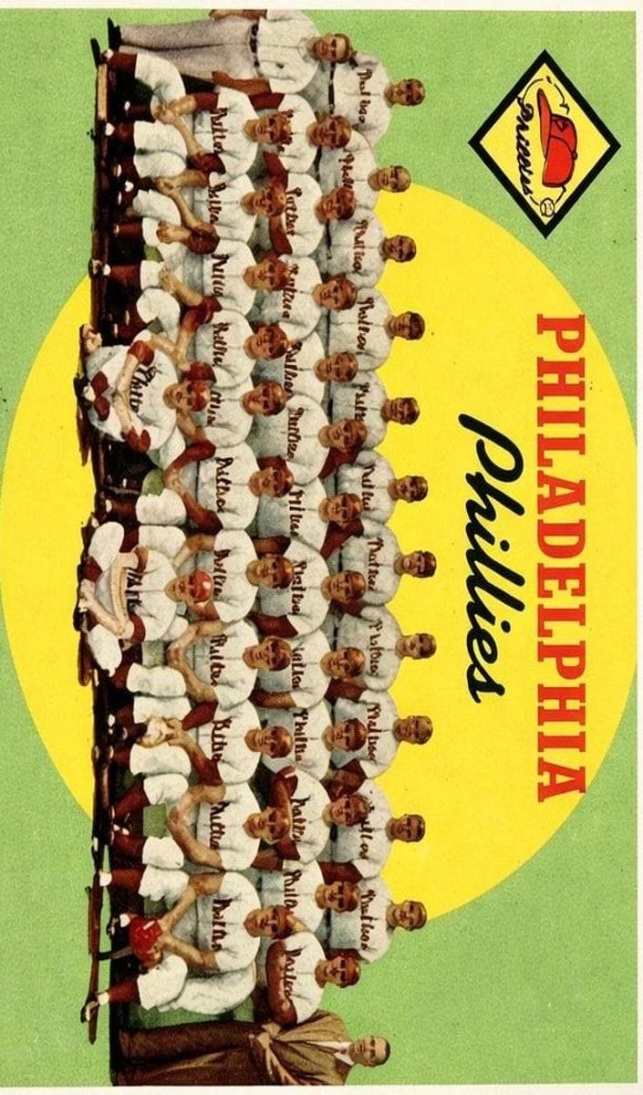 Philadelphia Phillies 1959 topps