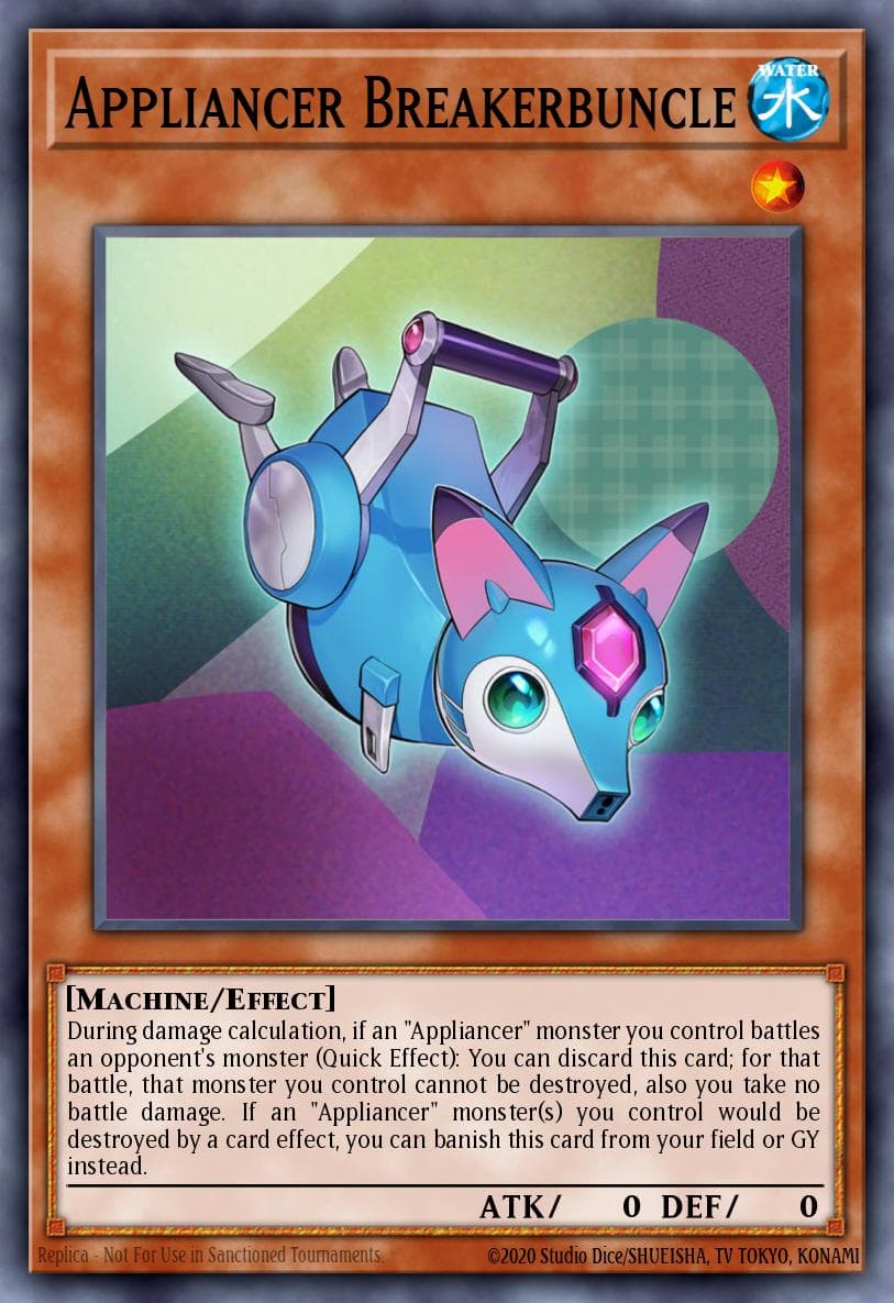 Appliancer Breakerbuncle 2020 Yu-Gi-Oh!