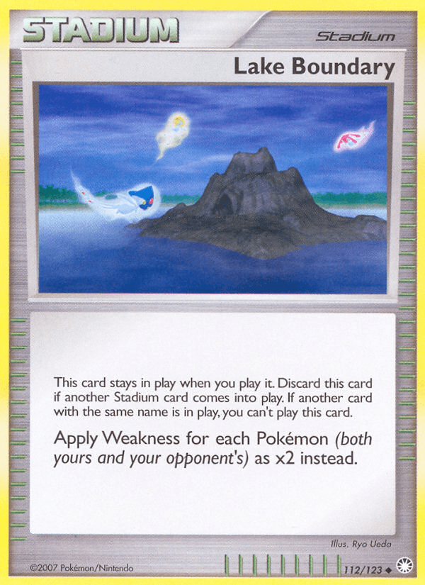 Lake Boundary Pokemon