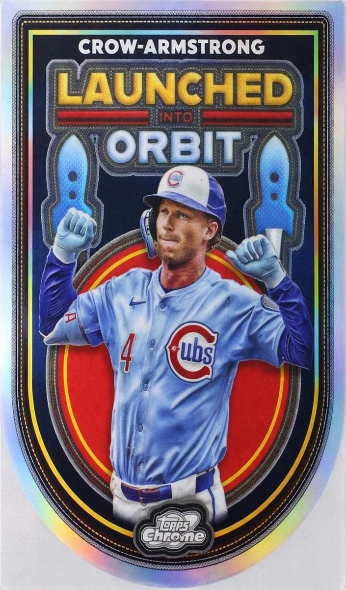 Pete Crow-Armstrong 2025 topps Topps Cosmic Chrome