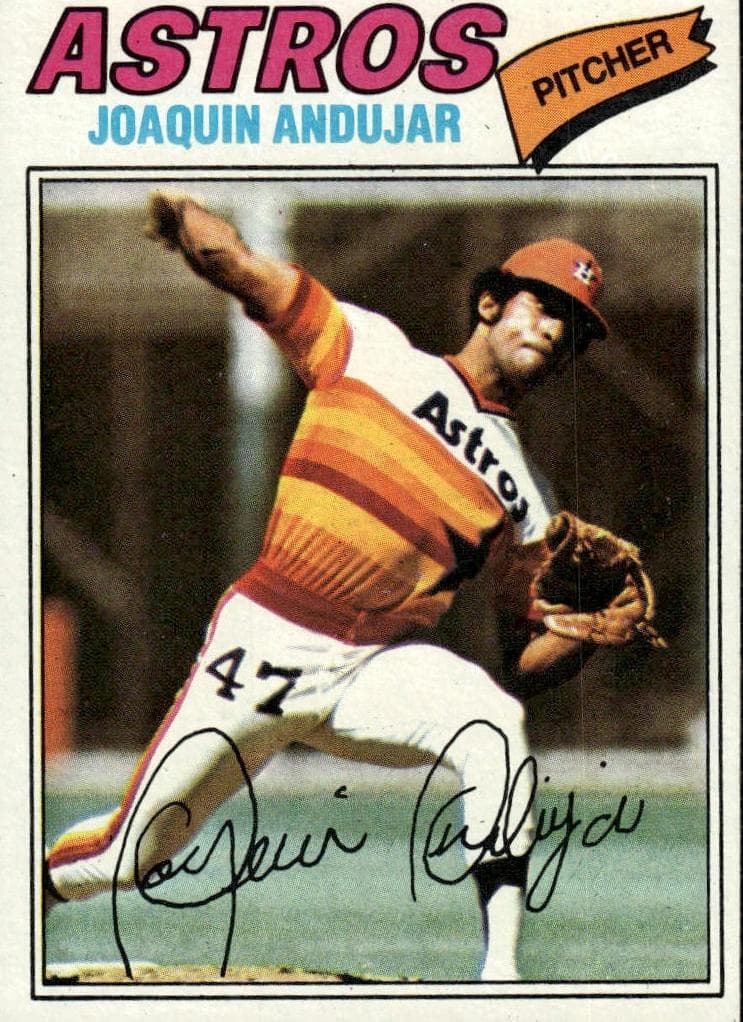 Joaquin Andujar 1977 topps Topps