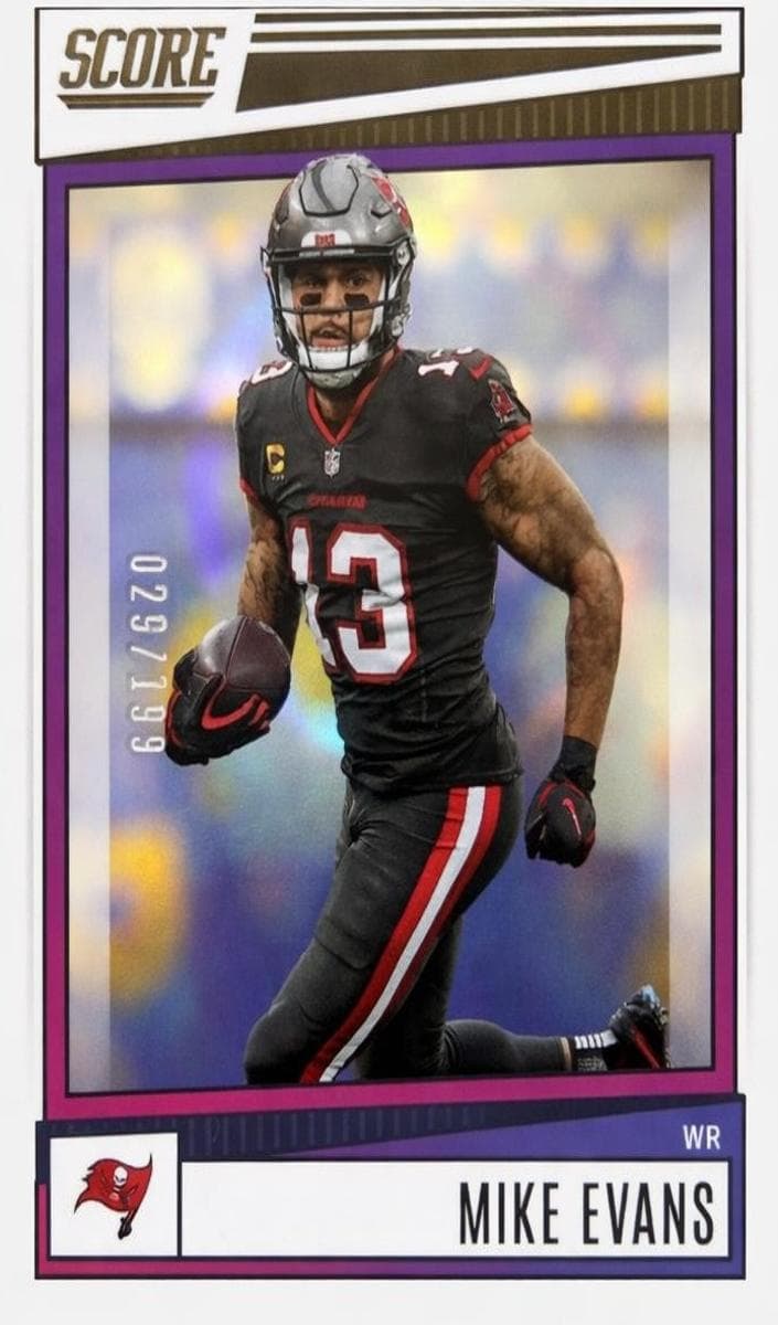 Mike Evans 2022 panini Panini National Treasures