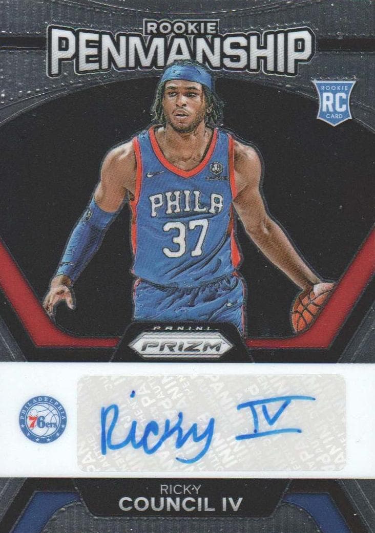 Ricky Council IV 2023 panini Panini Prizm