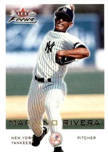 Mariano Rivera 2001 fleer Fleer Focus