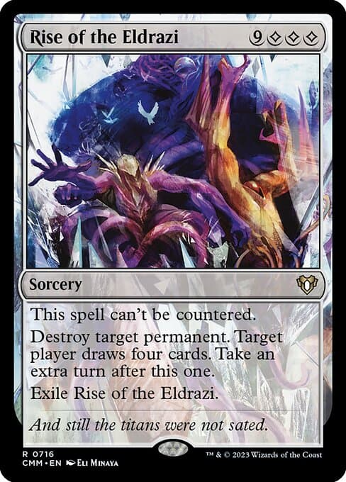 Rise of the Eldrazi 2023 Magic: The Gathering Commander Masters