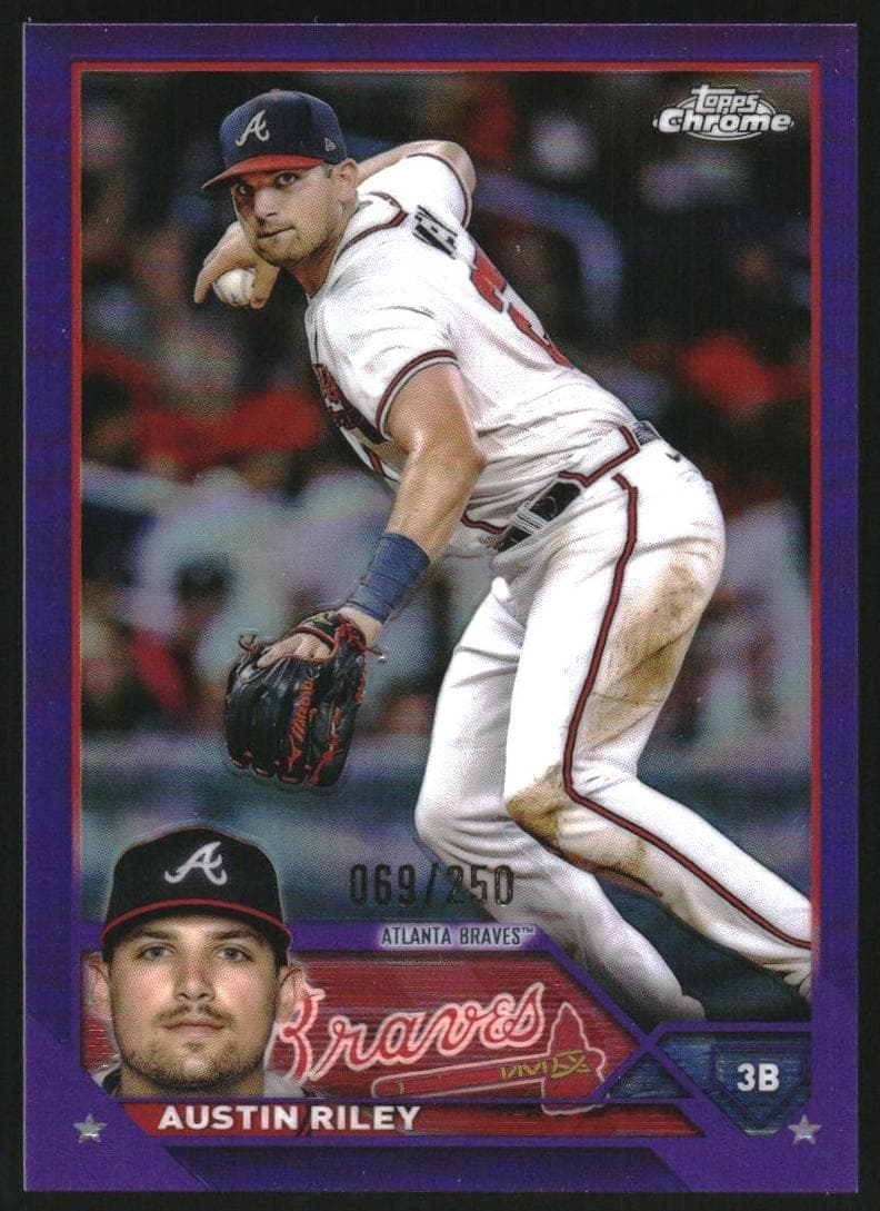 Austin Riley 2023 topps Topps Chrome