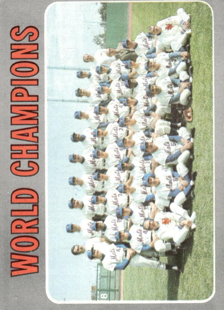 World Champions 1970 topps Topps