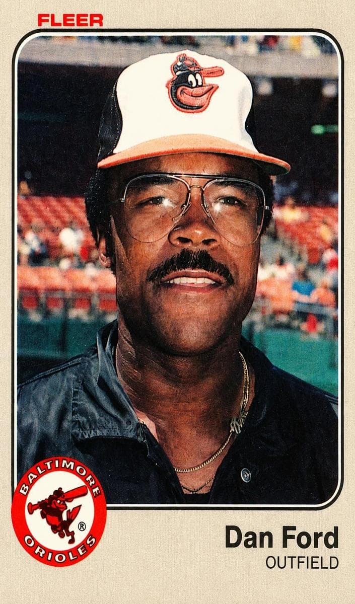 Dan Ford trading card