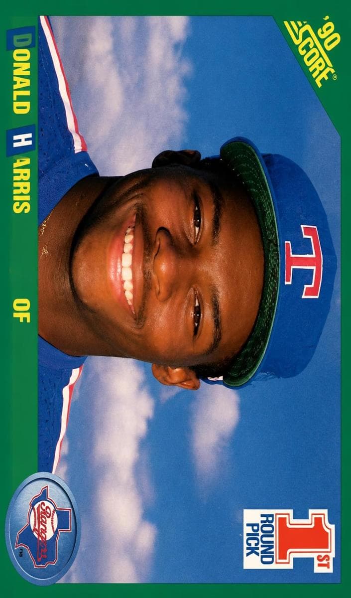 Donald Harris trading card