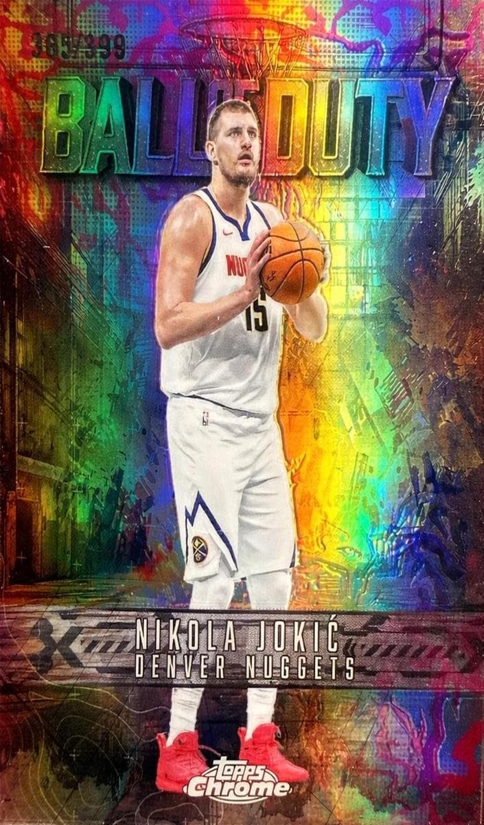 Nikola Jokic 2025 topps Topps Chrome