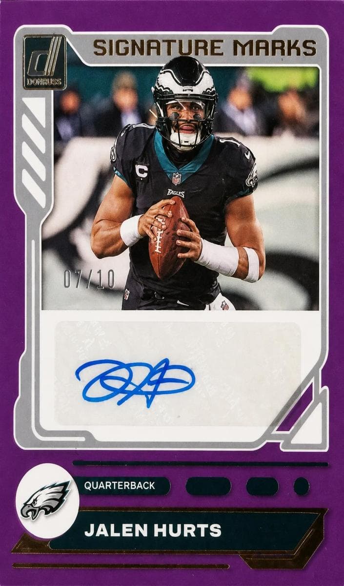 Jalen Hurts 2023 panini Black