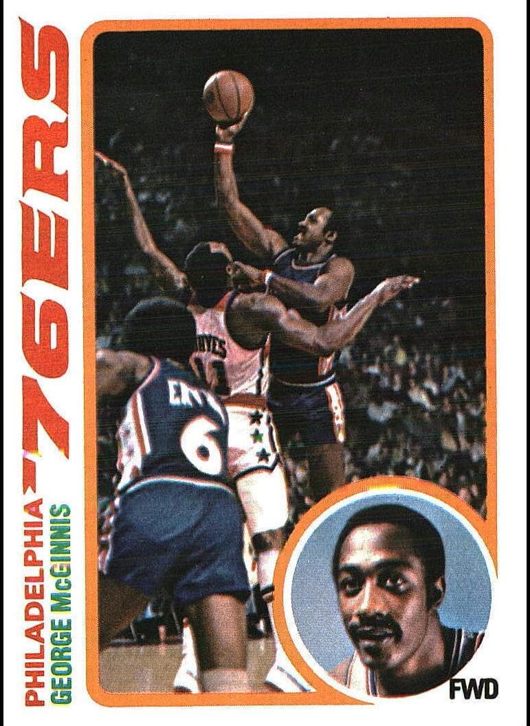 George McGinnis 1978 topps Topps