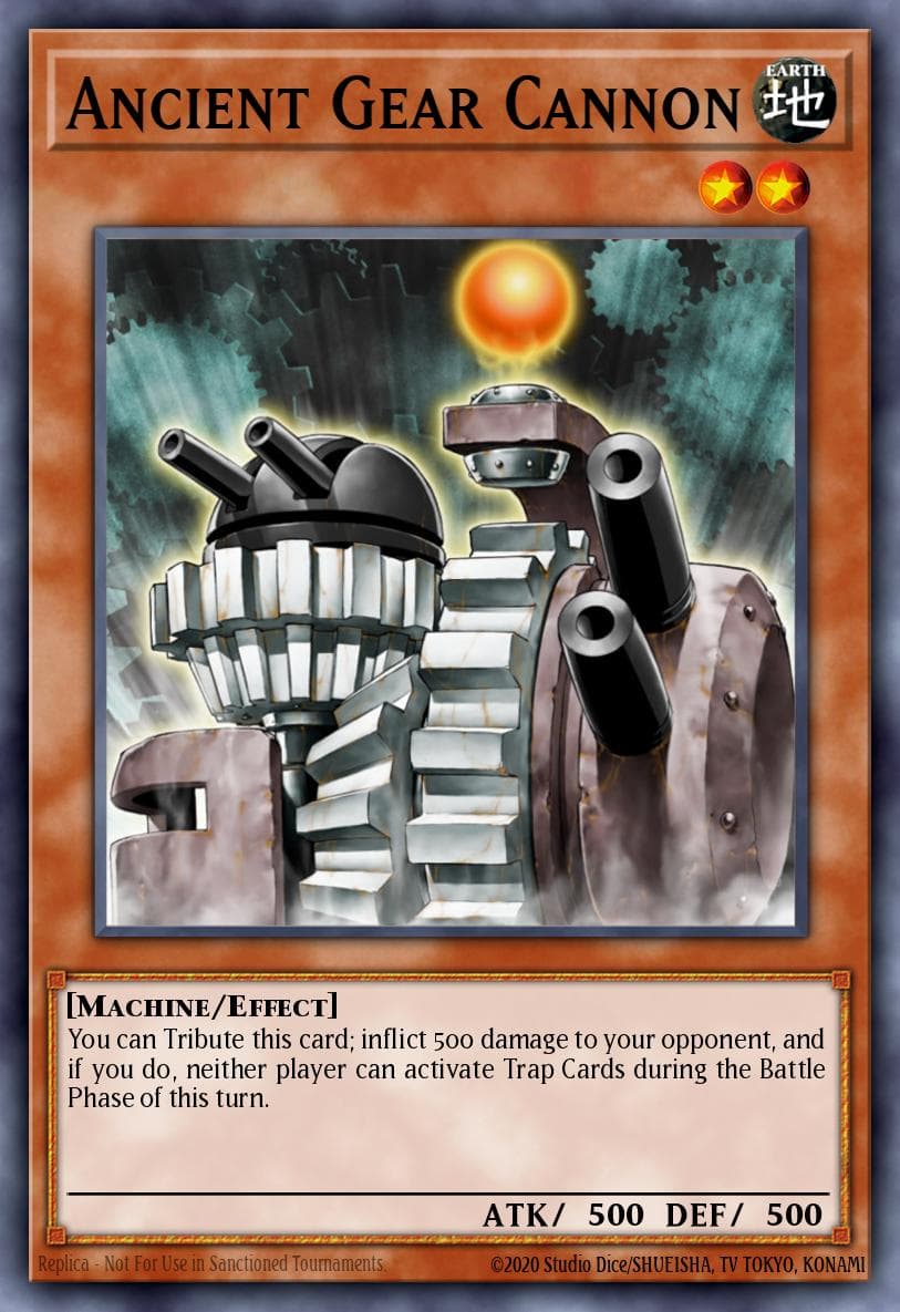 Ancient Gear Cannon #SD10-JP016