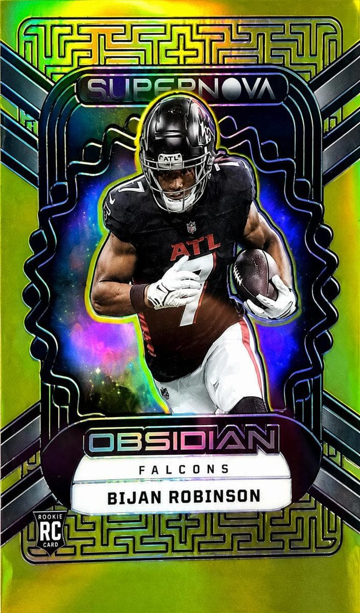 Bijan Robinson 2023 panini Panini Obsidian