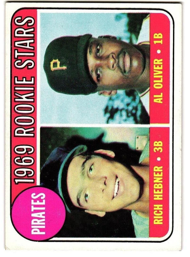 Pirates 1969 Rookie Stars (Rich Hebner / Al Oliver) #82