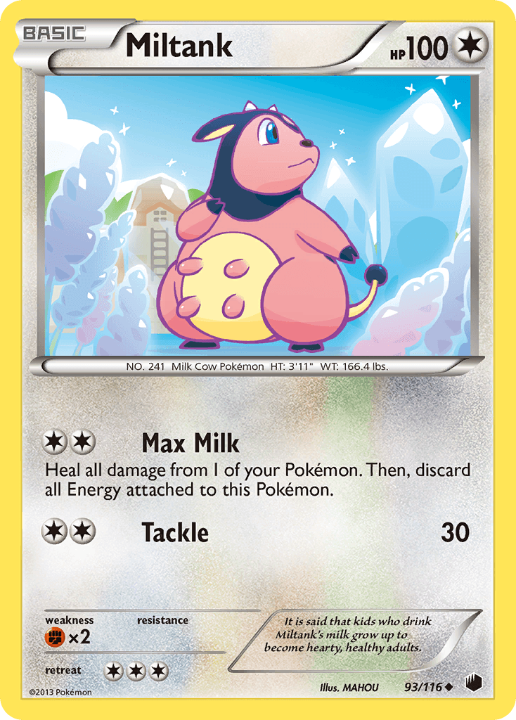 Miltank 2013 Pokemon Plasma Freeze