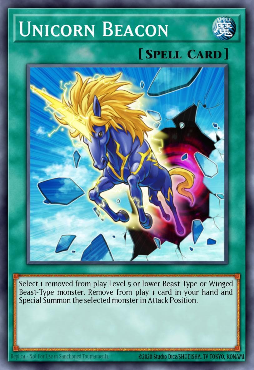 Unicorn Beacon 2010 Yu-Gi-Oh! Duelist Revolution