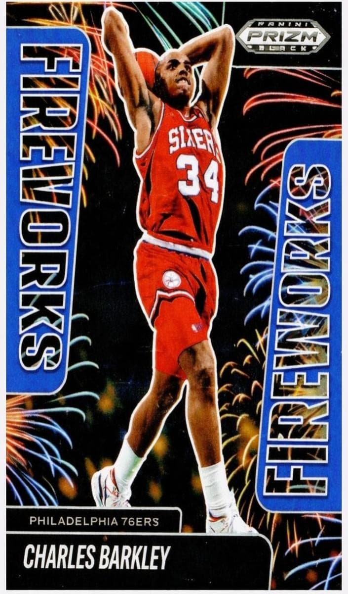 Charles Barkley 2024 panini Panini Prizm Black