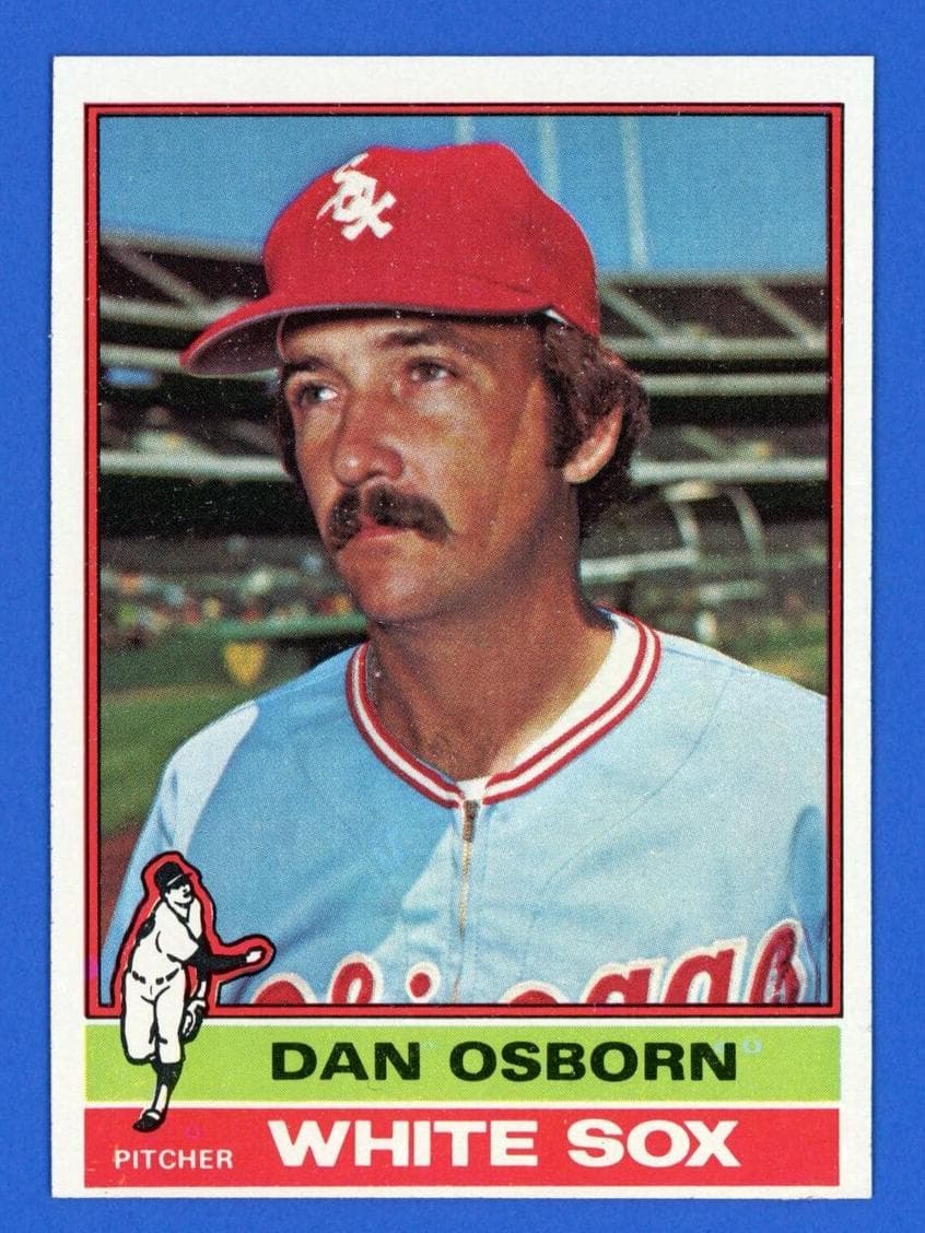 Dan Osborn 1976 topps Topps