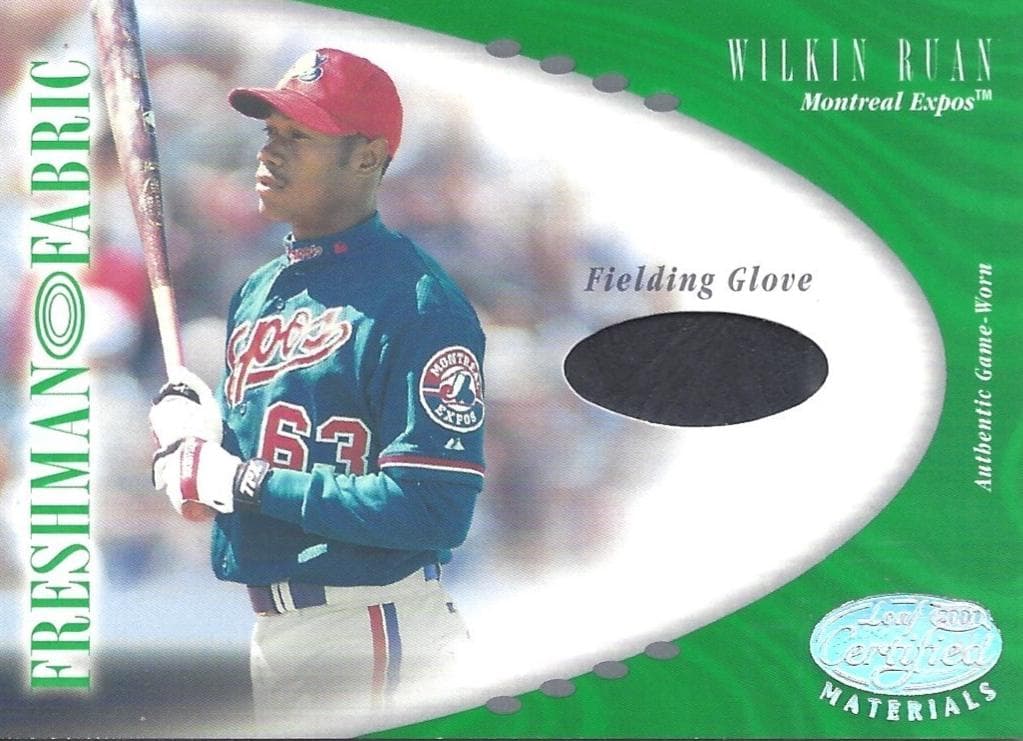 Wilkin Ruan 2001 leaf Leaf Certified Materials