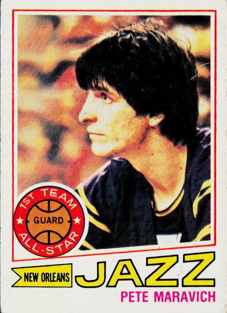 Pete Maravich 1977 topps Topps