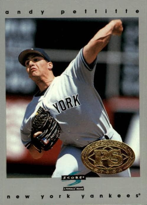 Andy Pettitte 1997 panini Score Premium Stock