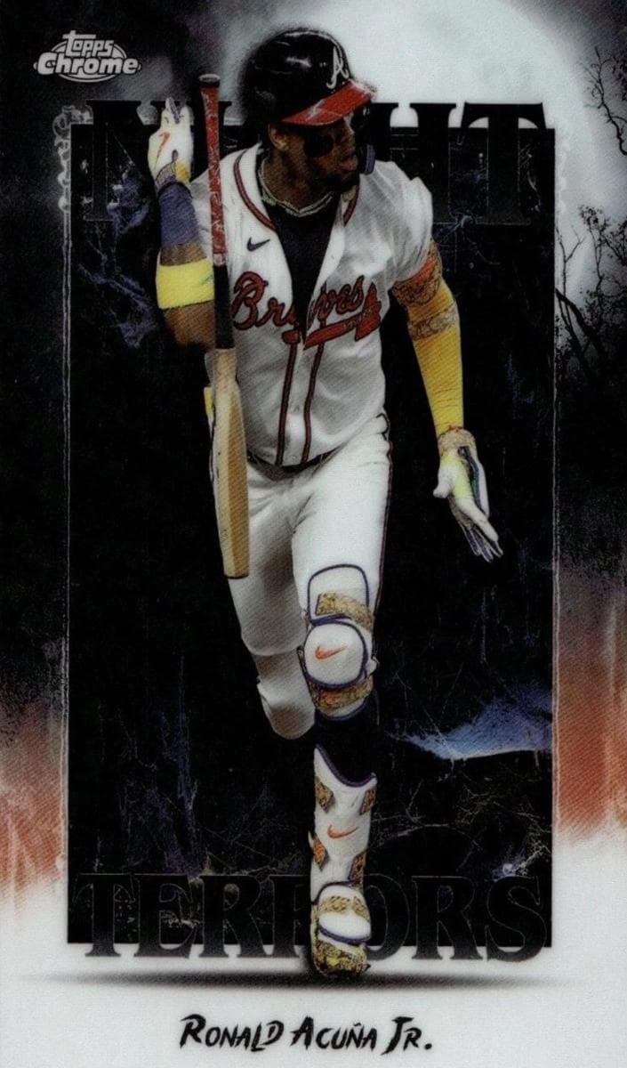 Ronald Acuña Jr. 2025 topps Topps Chrome Update