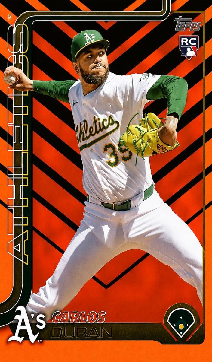 Carlos Duran trading card