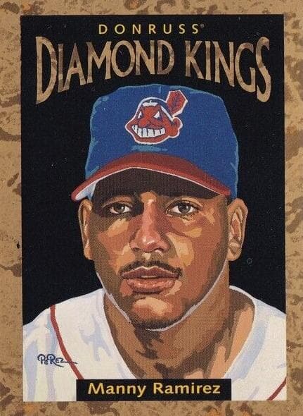 Manny Ramirez 1996 panini Donruss