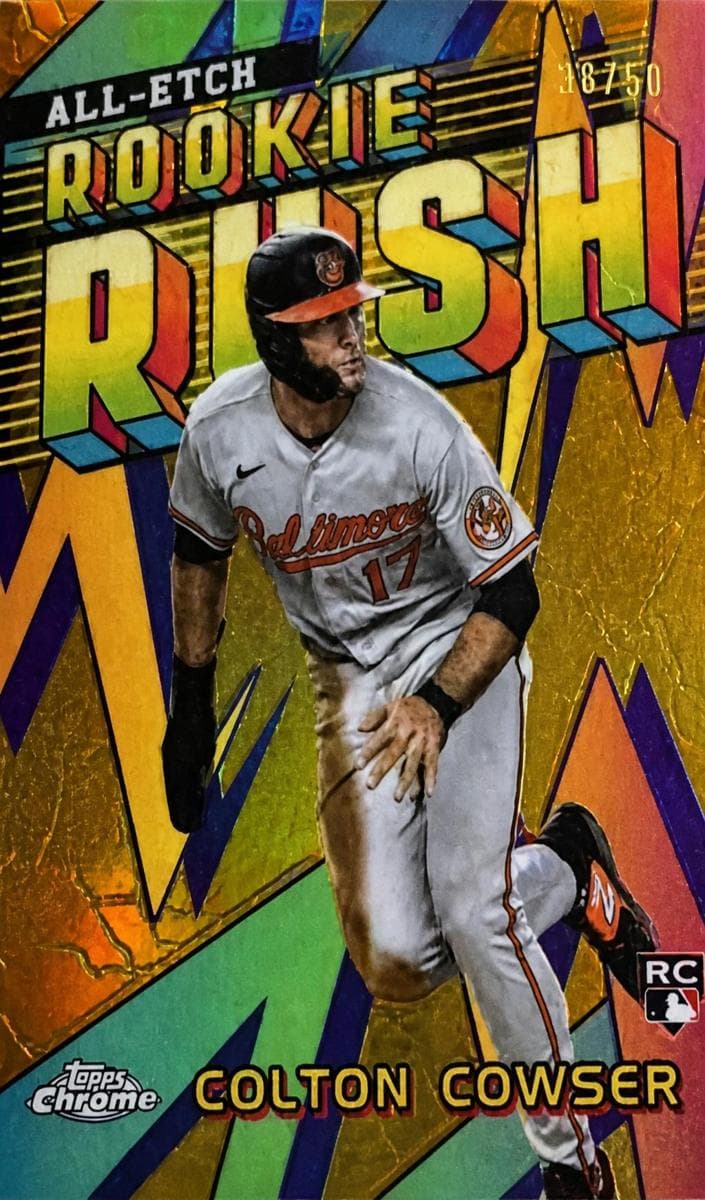Colton Cowser 2024 topps Topps Chrome