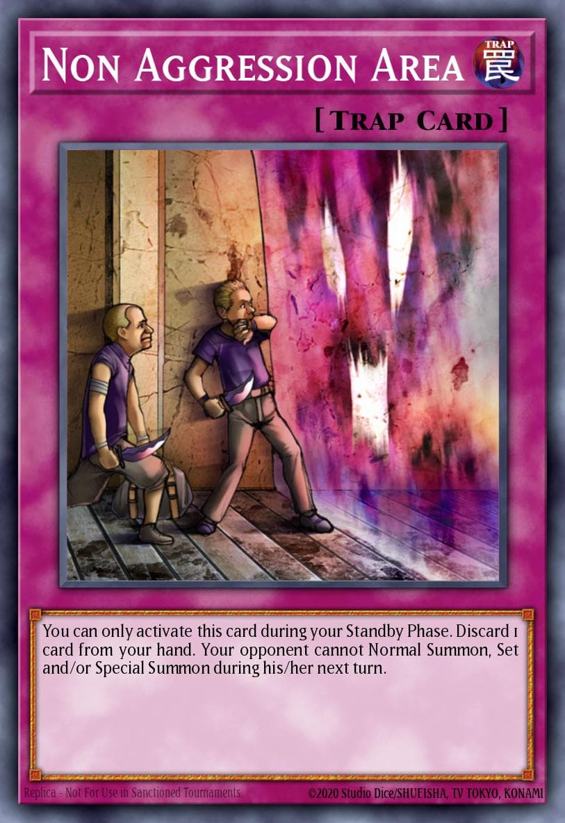 Non Aggression Area 2002 Yu-Gi-Oh! Japanese The New Ruler
