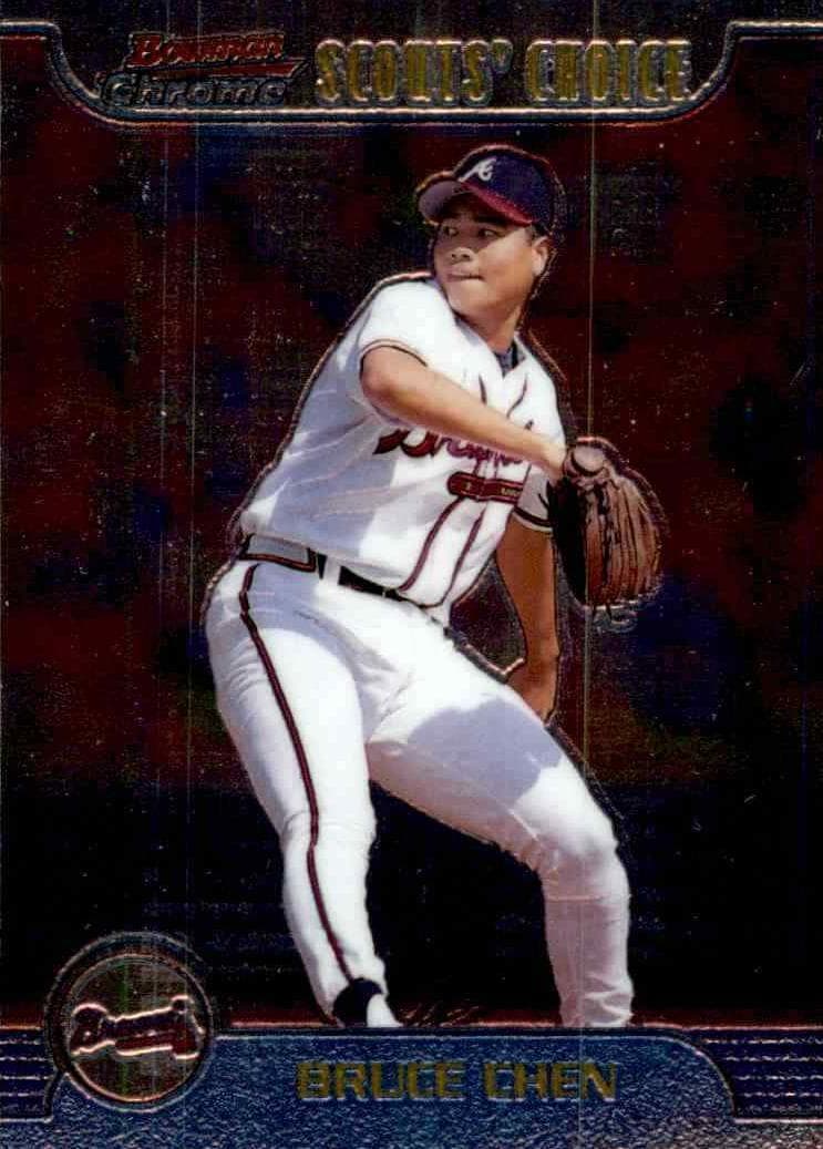 Bruce Chen 1999 bowman Bowman Chrome