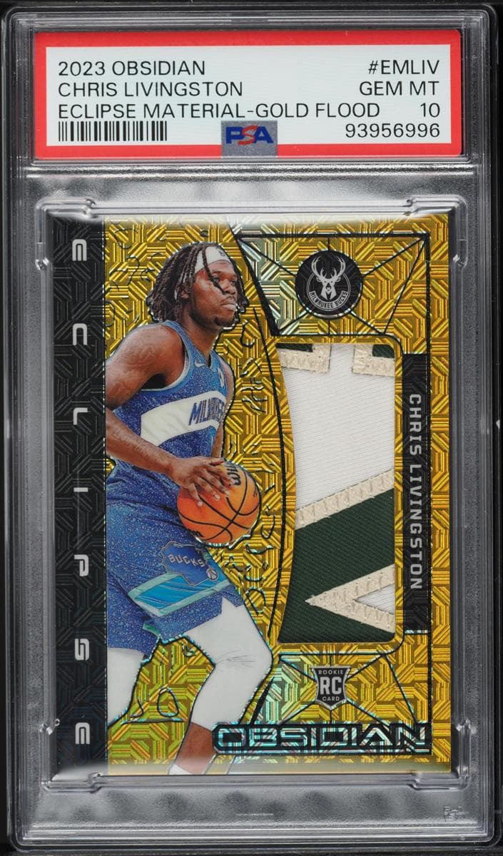 Chris Livingston 2023 panini Obsidian