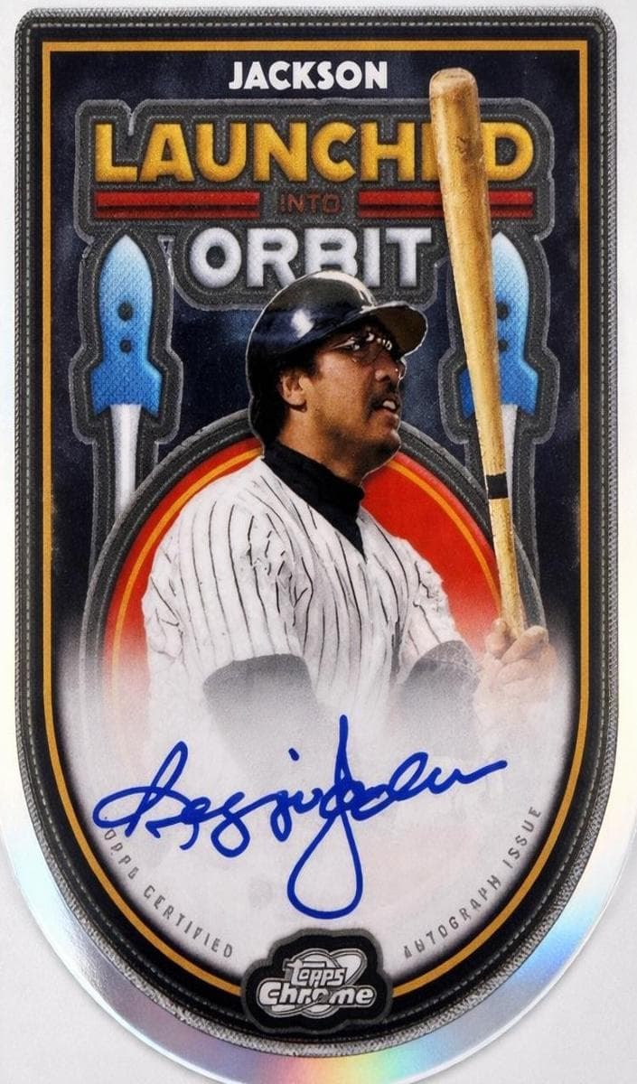 Reggie Jackson 2025 topps Topps Cosmic Chrome