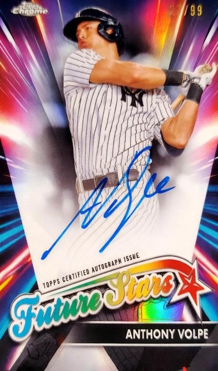 Anthony Volpe 2024 topps Topps Chrome