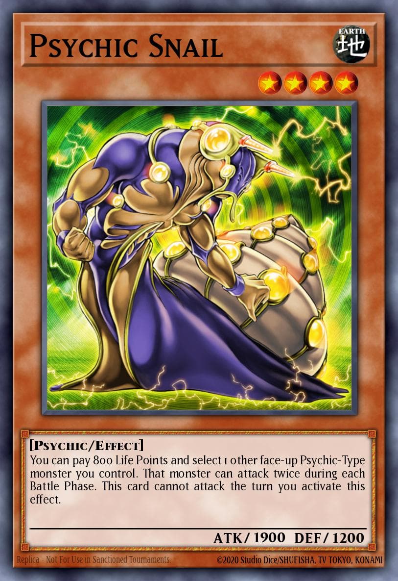 Psychic Snail 2008 Yu-Gi-Oh! The Duelist Genesis