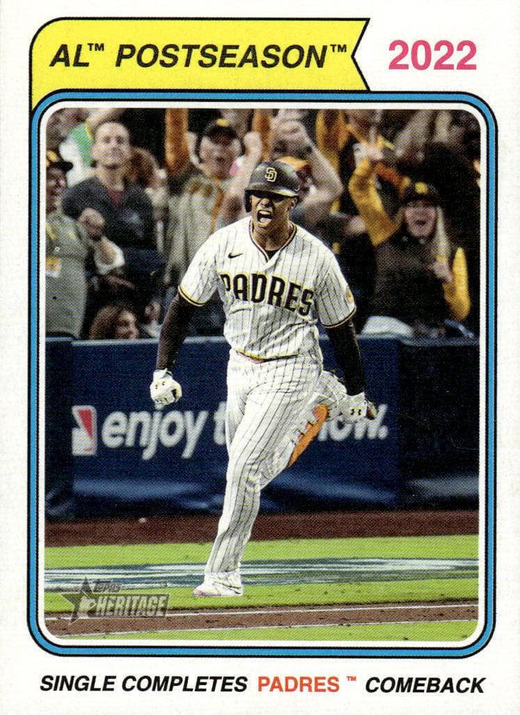 Single Completes Padres Comeback trading card