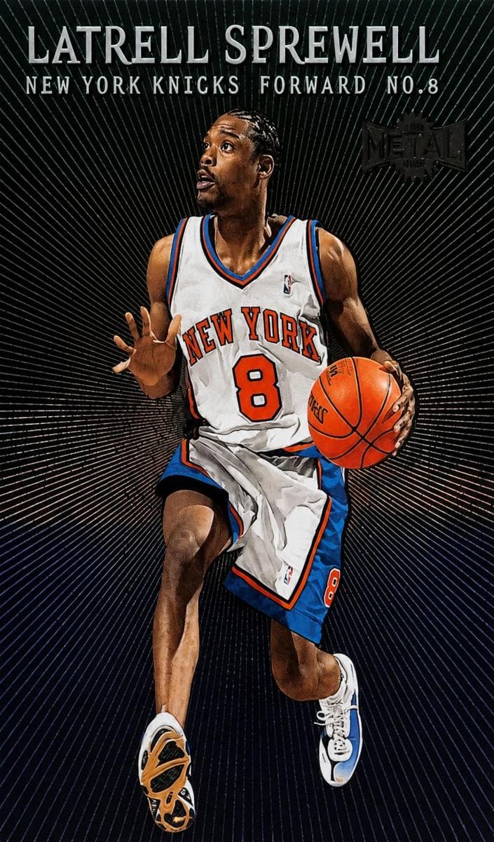 Latrell Sprewell 1999 unknown Metal